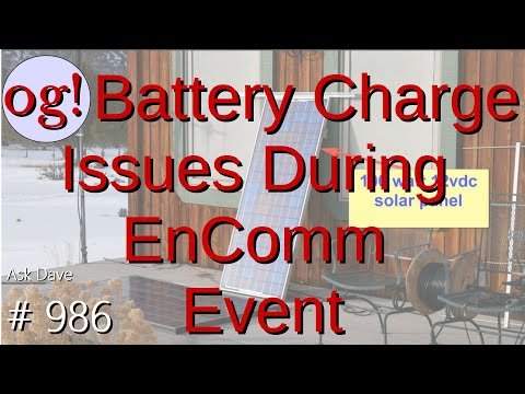 Battery Charge Issues During EnComm Event (#986)