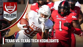 Texas Longhorns vs. Texas Tech Red Raiders | Full Game Highlights