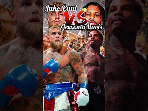Jake Paul puede perder frente a Gervonta Davis❓️Que opinas❓️#boxeo #jakepaul #gervontadavis