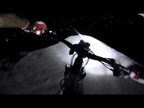 Nighttime POV Run Through Tod Pit With Richie Schley