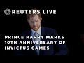 LIVE: Exterior of St Pauls Cathedral as Prince Harry marks Invictus Games 10th anniversary