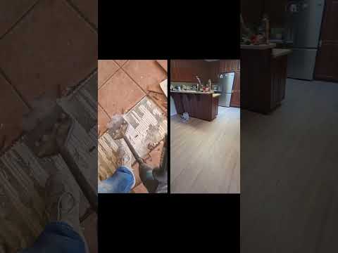 flooring before and after