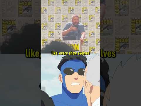 Invincible creator addresses the show's animation criticisms #sdcc