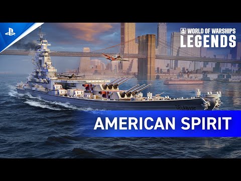 World of Warships: Legends - American Spirit | PS5 & PS4 Games