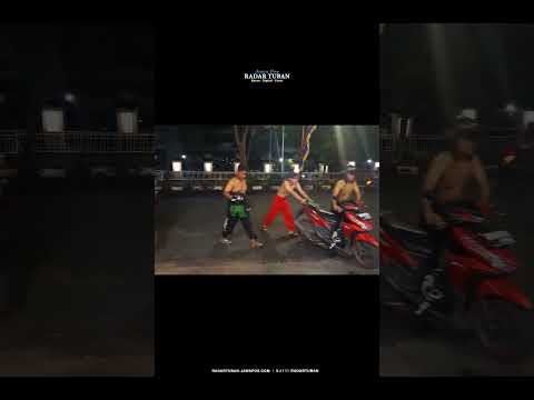 Konvoi Pendekar di Tuban Dihentikan Polisi, Dihukum Dorong Motor Sampai Polres
