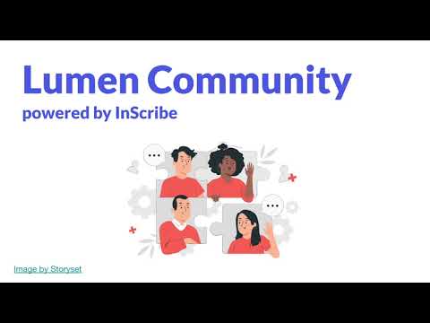 Welcome to the Lumen Community!