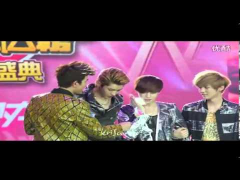 EXO-M Kris and Lay Crying