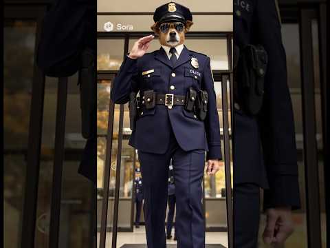 The First Police Dog’s Mission – From Recruit to Hero 🐾🚓 #PoliceDog #SmartAnimal #shorts