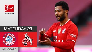 Gnabry & Lewandowski score twice | FC Bayern München — 1. FC Köln | 5-1 | All Goals | MD 23