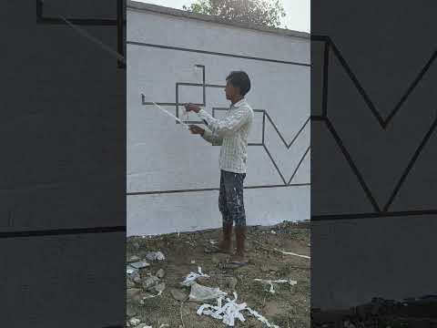 wall painting masking tape design rustic texture#homedecor #wallcoverings #art #paperwallcraft #wall