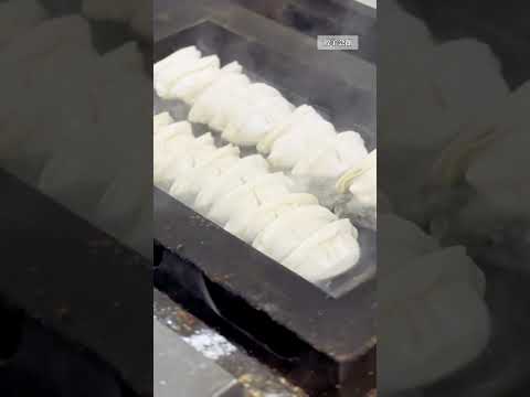 宇都宮餃子ASMR_各店の餃子の焼く音 #shorts