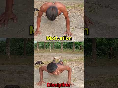 Motivation ❌ VS Discipline ✅#fitness #motivation #abs