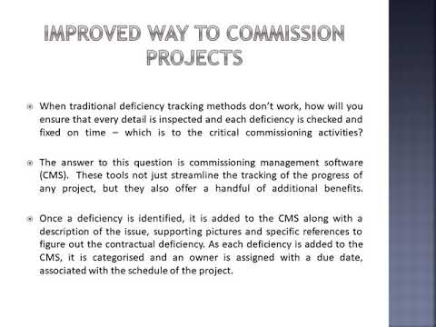 Improve Deficiency Tracking with Commissioning Software Tools ...