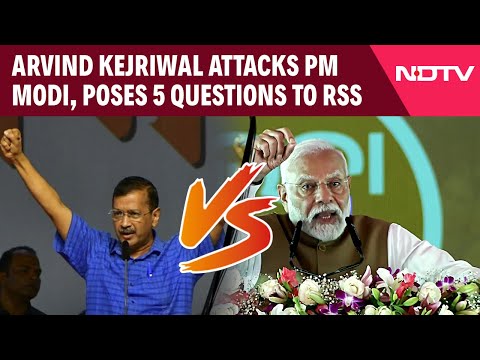 Kejriwal Janta Ki Adaalat | Kejriwal Attacks PM Modi, Poses 5 Questions To RSS Chief Mohan Bhagwat