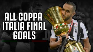 ALL Goals From Juventus' Coppa Italia Finals So Far 🏆⚽️?