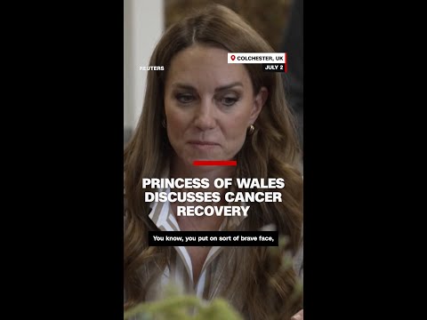 Princess of Wales discusses cancer recovery