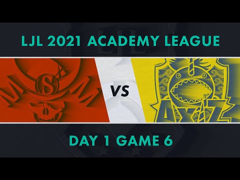 SG.A vs AXZ.A｜LJL 2021 Academy League Day 1 Game 6