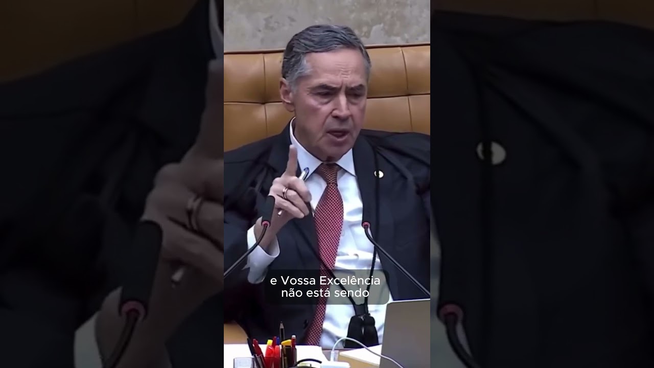 Barroso e Fux discutem em sessão no STF Não está sendo fiel aos fatos