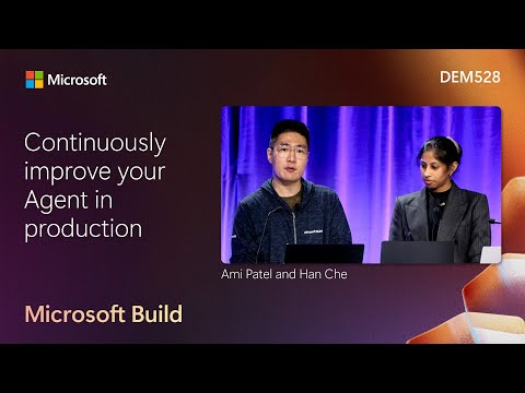 Continuously improve your Agent in production | DEM528