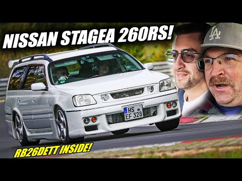 Skyline GT-R Wagon! Nissan Stagea 260RS Autech Version // Nürburgring