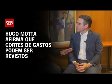 ​Hugo Motta diz à CNN que cortes de gastos precisam ser revistos | CNN 360º