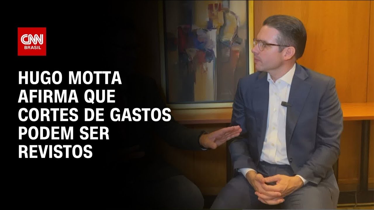 Hugo Motta diz à CNN que cortes de gastos precisam ser revistos | CNN 360º