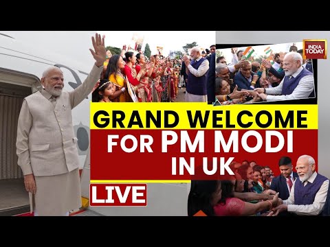 PM Modi In UK Live Updates: PM Modi Grand Welcome For PM Modi In Uk | Indian Diaspora Welcomes Modi