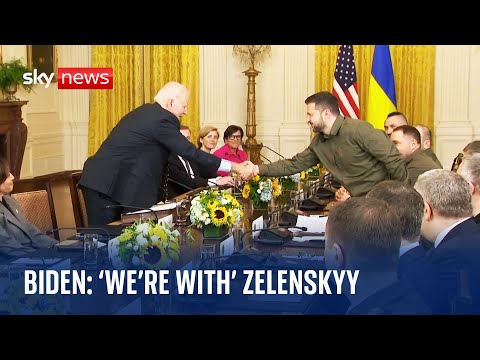 Ukraine War: Biden 'will continue to stand' with Zelenskyy