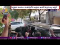 Fans throng to see Allu Arjun when he arrives at his mother-in-law's residence in Nalgonda dist.