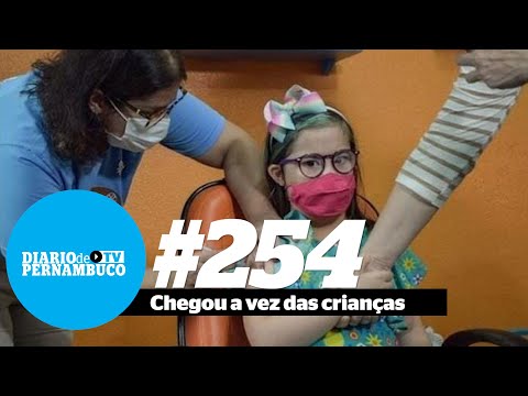 Supervacinada: Rafaela inaugura a fase da imunização de crianças contra a Covid no Recife