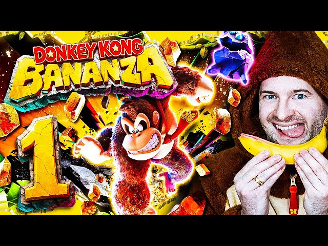 DONKEY KONG BANANZA 🍌 3D-Donkey Kong COMEBACK auf NINTENDO SWITCH 2