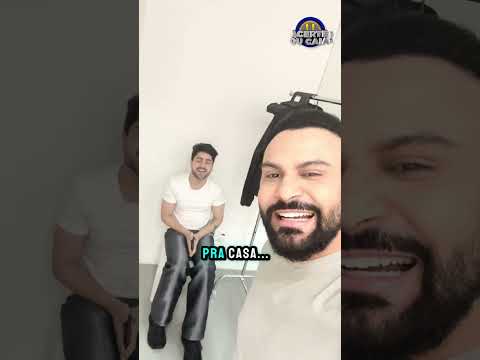 Uma volta pelos bastidores do #AcerteOuCaia! Dessa vez, vamos com o Thullio Milionário! 🤠 #Shorts