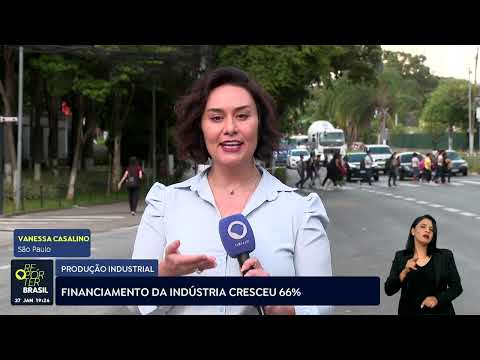 Financiamento da indústria cresceu 66% em 2024