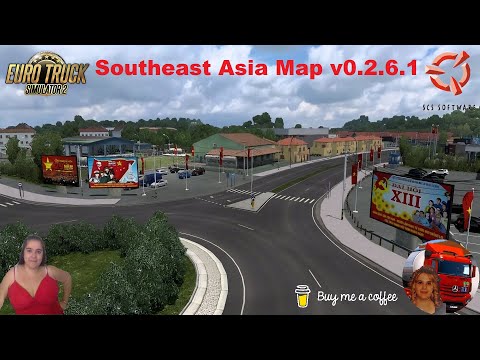 ETS2 SOUTHEAST ASIA MAP V0.2.6.1 1.55