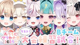 #ありうむマリカ大会2025┊チーム戦 練習試合3日目🏁Bチームは成長コンテンツです✨【綿宮あひる / Varium】