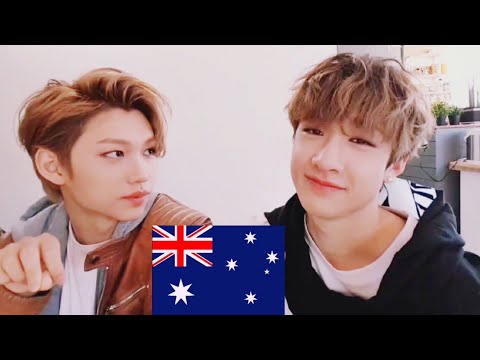 Aussie Line speaking English 🔥 ( ft. Stray kids members ) compilation 5