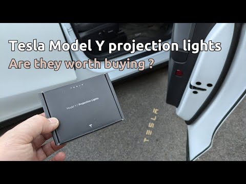 Tesla's new projection lights for Model Y. Are they worth buying?