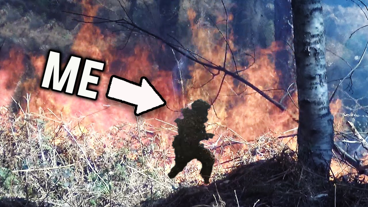 I get caught in a forest fire..