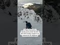 Skier falls 500 feet after being caught in avalanche he triggered  - 00:34 min - News - Video