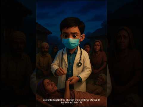 जब हिम्मत बनी उम्मीद - गाँव का नन्हा डॉक्टर 🥹#shorts