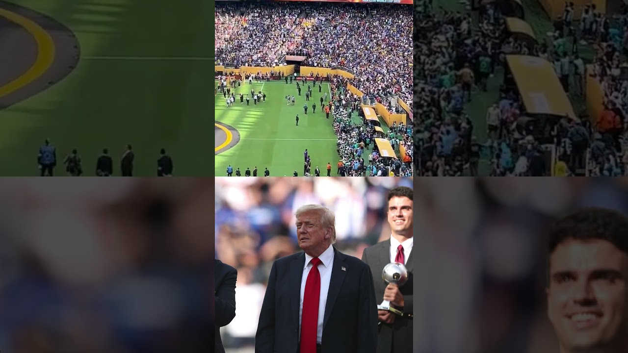 Trump é vaiado ao entrar em campo para cerimônia de premiação do Mundial de Clubes