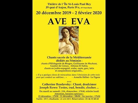 LABELTH - Bande-annonce du spectacle AVE EVA au Théâtre de lÎle Saint-Louis