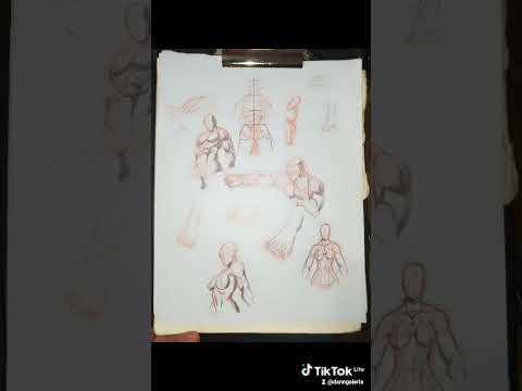 Aquí practicando poses , proporciones y sombreados #draw #dibujo #sketch #pose