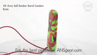 Заглушка HK Army Ball Breaker Silicone Barrel Condom Bubblegum