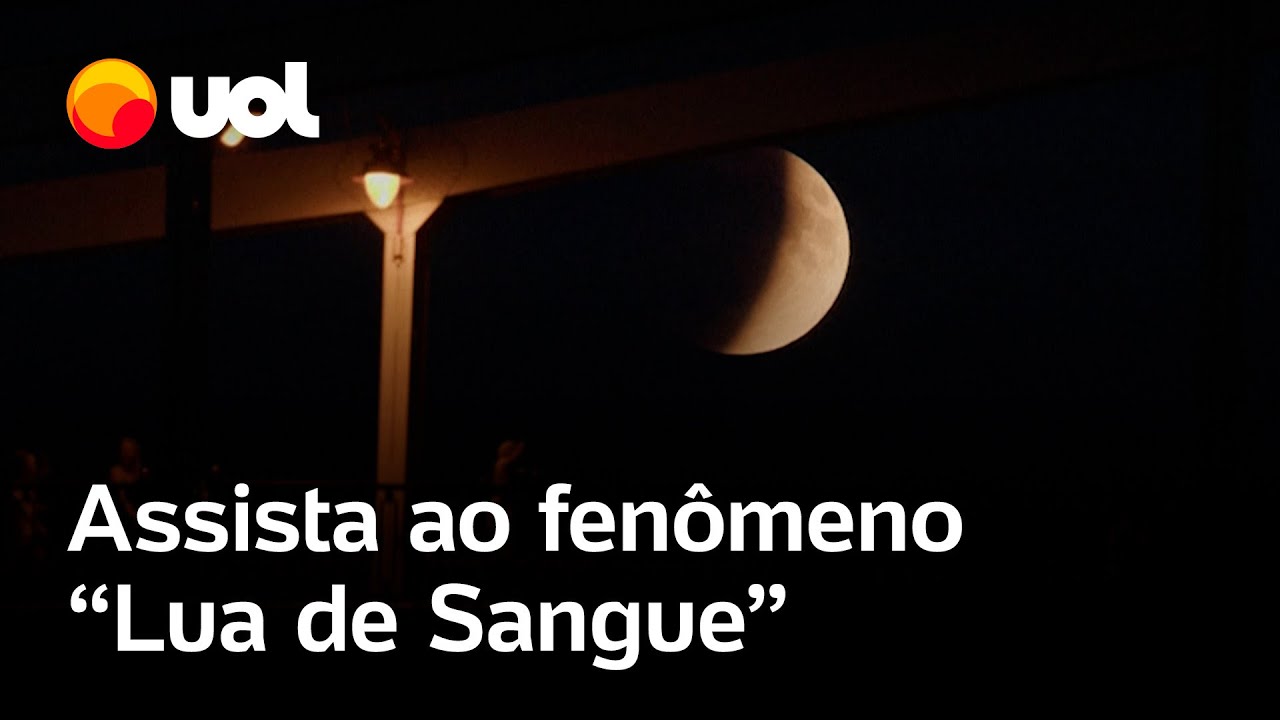 Lua de Sangue: assista ao eclipse total que deixou o satélite avermelhado em 7 de setembro; vídeo