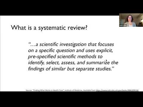 ACRL PPIRS PDC: PPIRS Evidence Synthesis webinar
