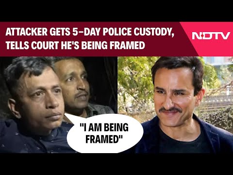 Saif Ali Khan Attacked: Attacker Gets 5-Day Police Custody, Tells Court He's Being Framed