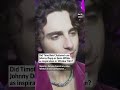 Did Timothée Chalamet use Johnny Depp or Gene Wilder as inspiration in ‘Wonka’ film?  - 00:15 min - News - Video