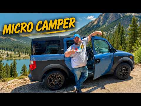 Hunt Is Over: Honda Element Micro Camper Yay!