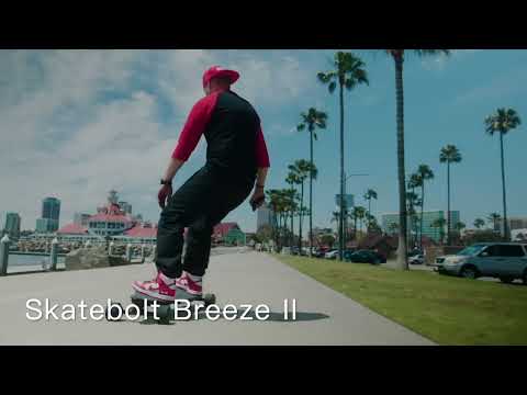 Skatebolt Breeze II - Electric Skateboard/Longboard, 30mph Top Speed